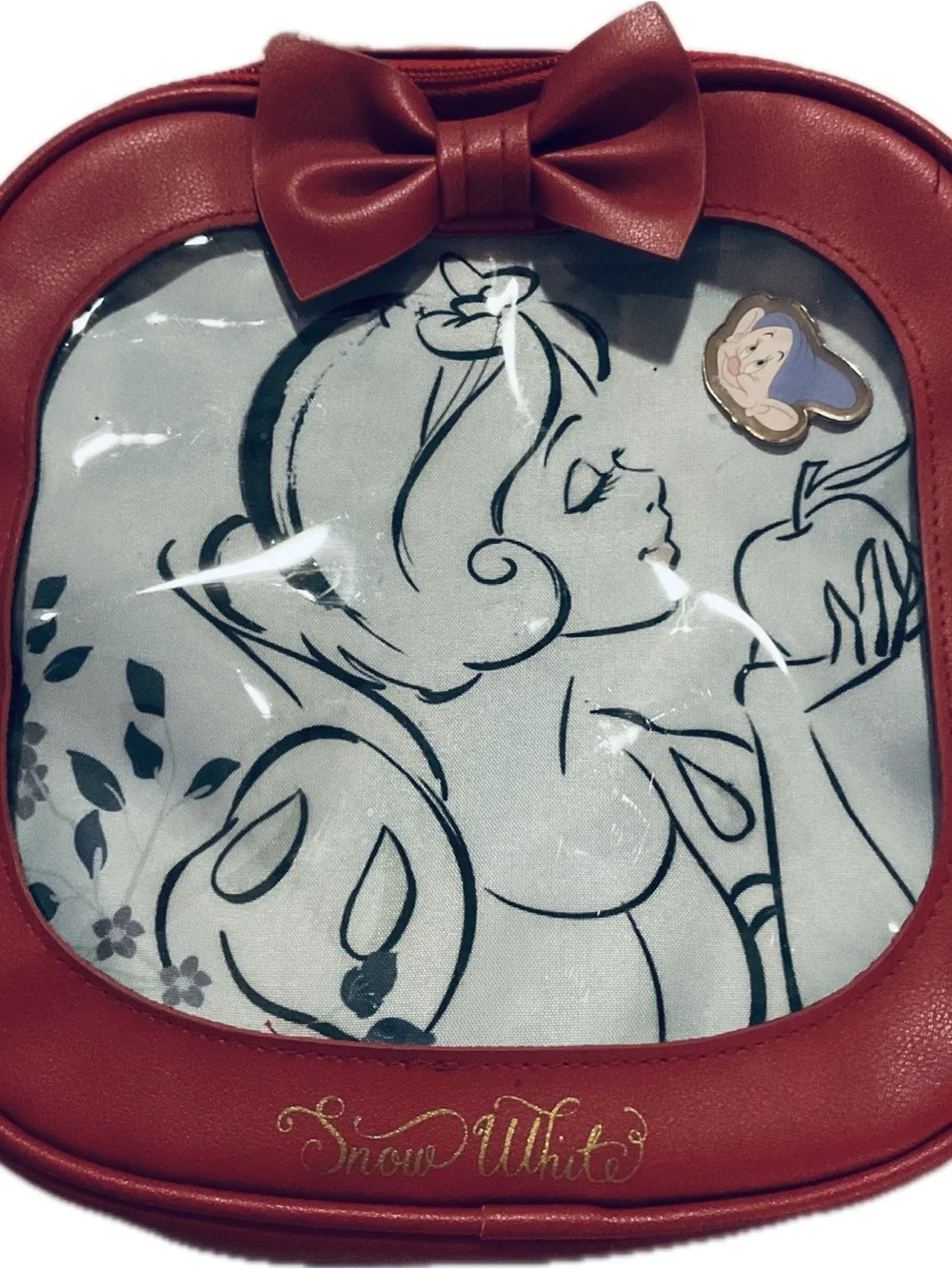 Disney Snow White Pin Collectors Backpack by Bioworld